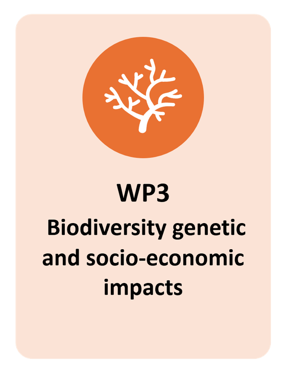 WP3 - Biodiversity genetic and socio-economic impacts
